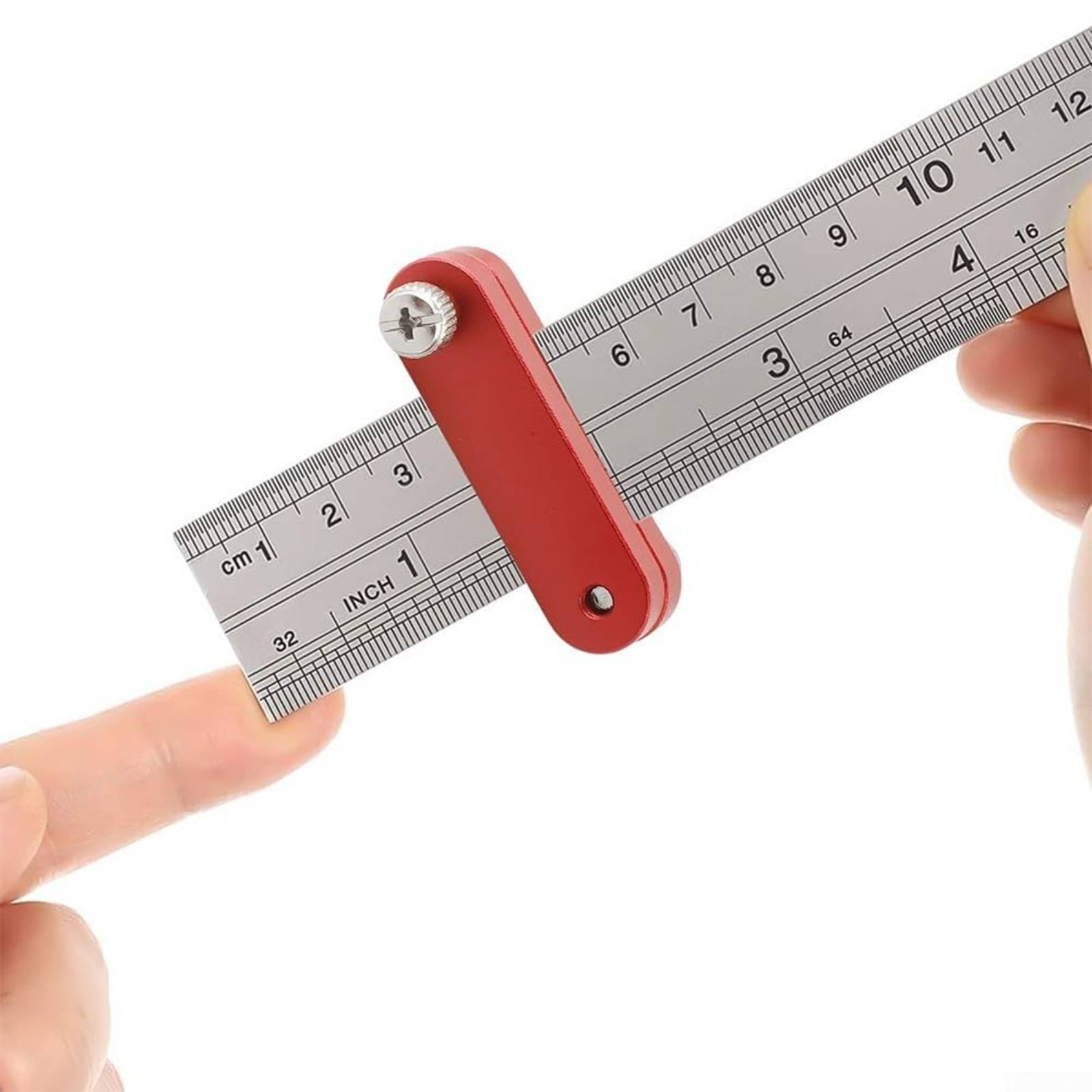 Woodworking Ruler - Регулируемый ограничитель для столярной линейки, блок