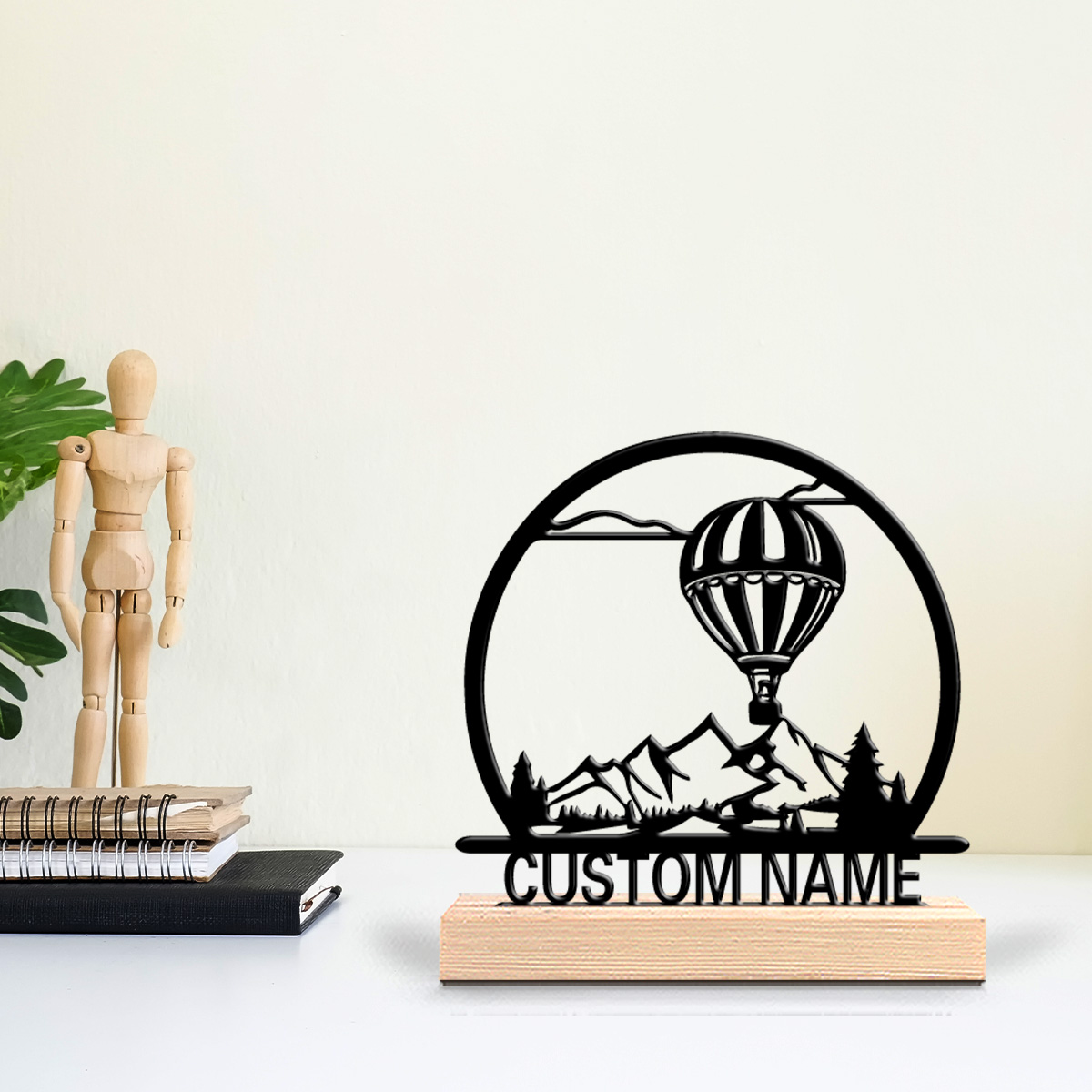 Woodworking Crafts - Металлическая статуэтка в виде воздушного шара