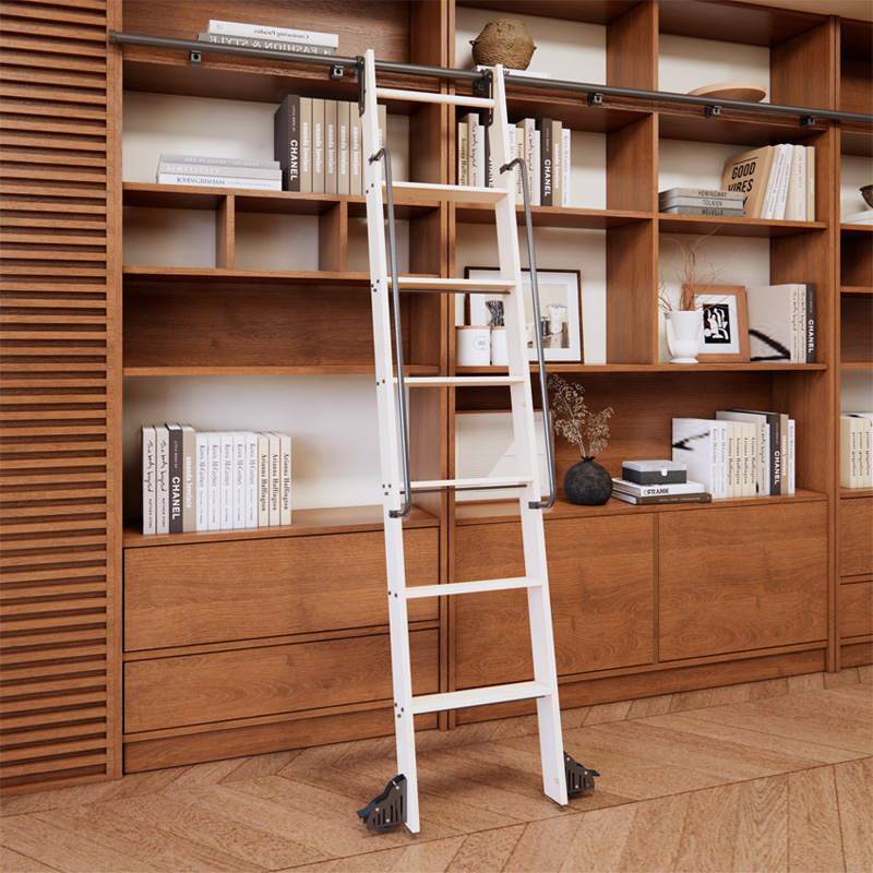 Woodworking Lofts - Фурнитура для библиотечных лестниц на колесиках,