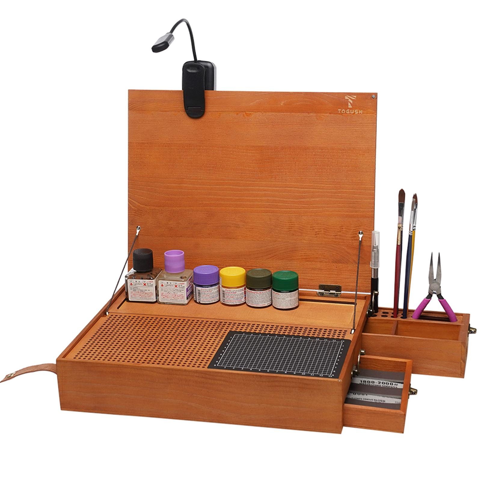 Woodworking Plan - Рабочий стол для хобби для моделирования,