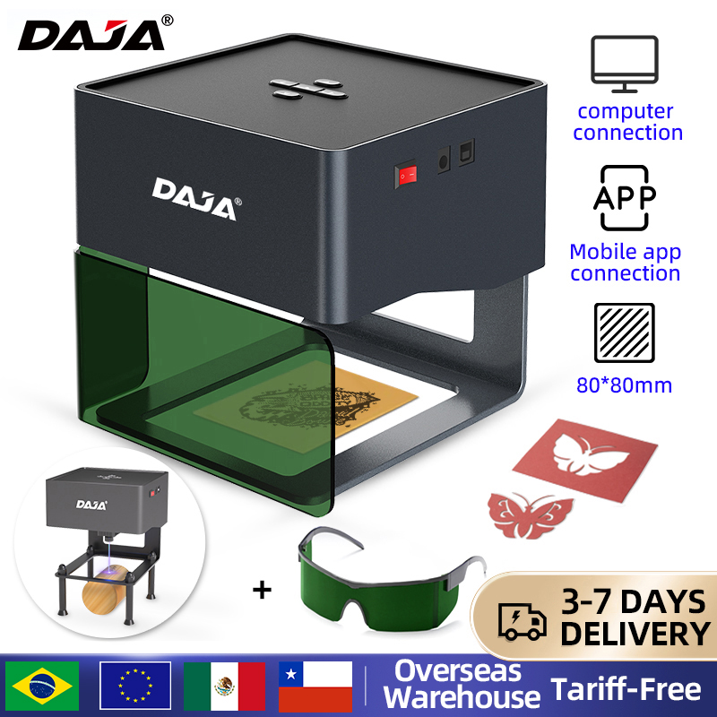 Woodworking Logos - DAJA DJ6 Мини Портативный Лазерный Гравер