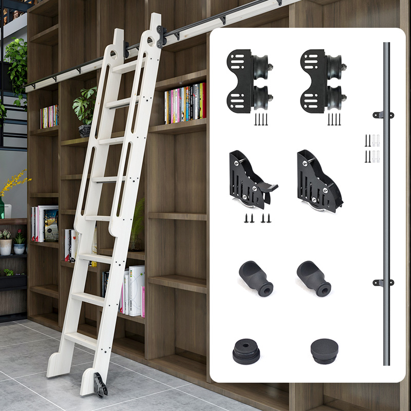 Woodworking Lofts - Фурнитура для библиотечных лестниц на колесиках