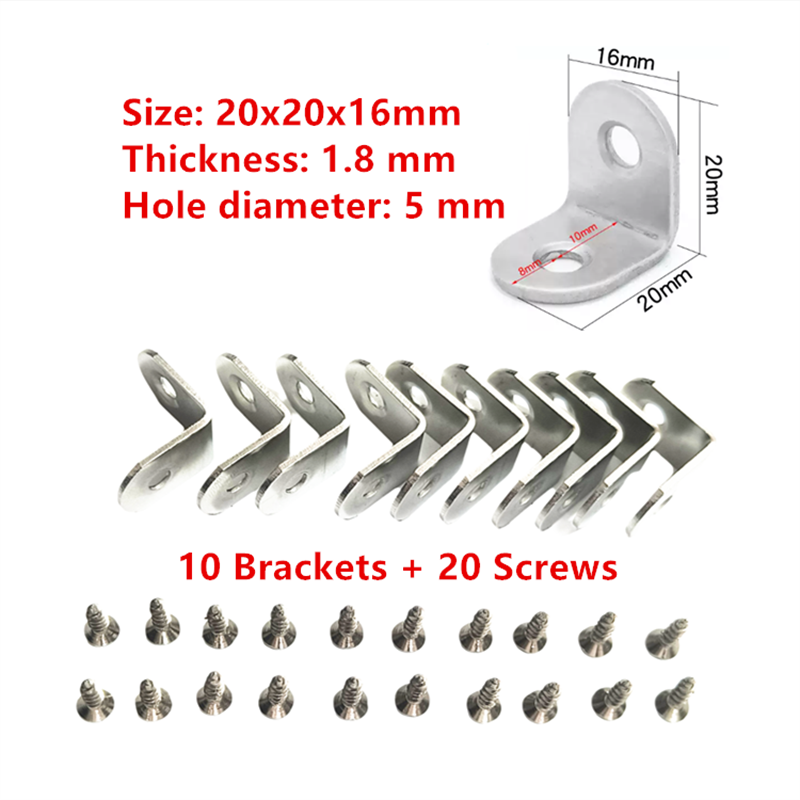 10 стальных L-образных кронште – обзор и цена Woodworking X Brace