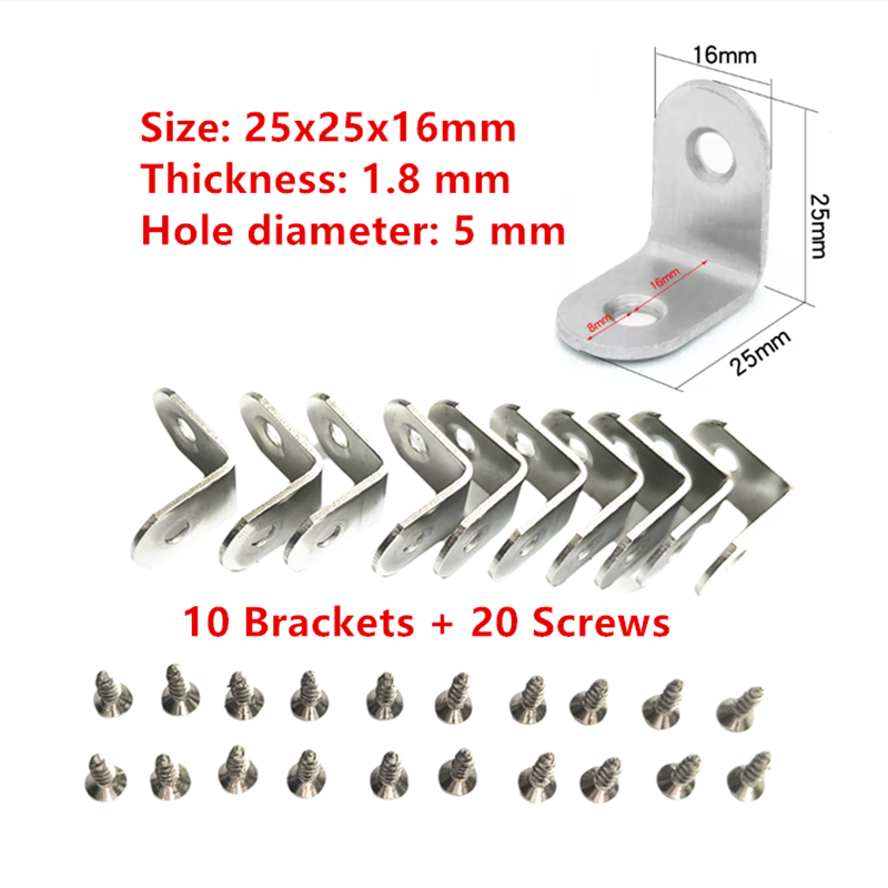 10 стальных L-образных кронште – обзор и цена Woodworking X Brace