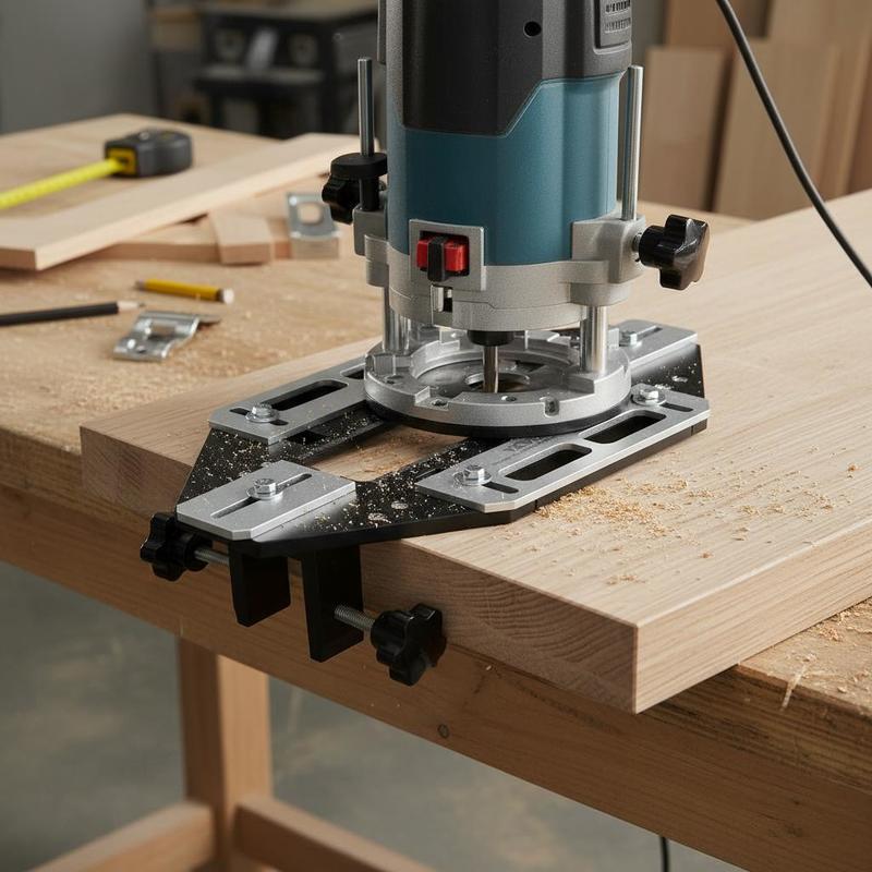 Шаблон для врезки из алюминиев – обзор и цена Woodworking Clamp