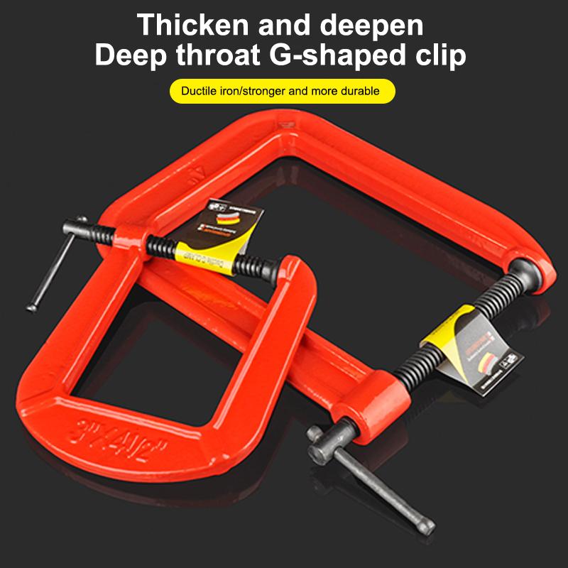 Зажимы G-образные глубокого де – обзор и цена Woodworking Clamp